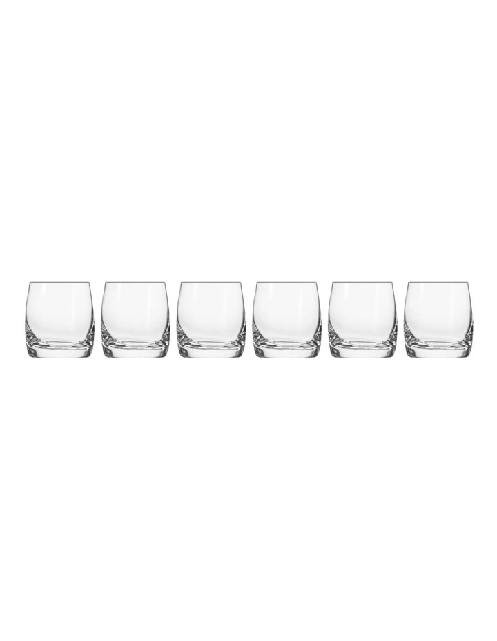Blended Double Old Fashion Glass Set of 6 in Clear image 1