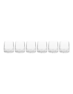 Fjord Tumbler Set of 6 in Clear