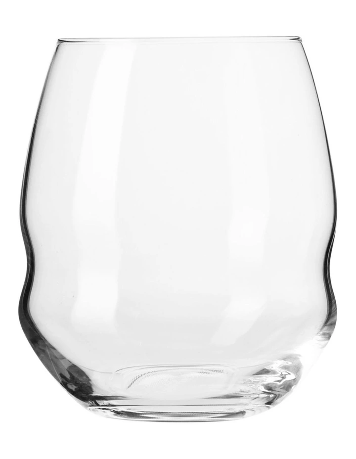 Inel Double Old Fashion Glass Set of 6 in Clear image 2