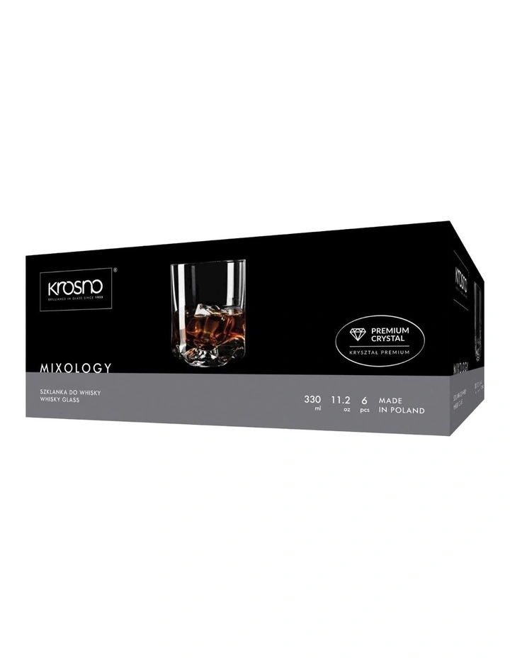 Mixology Tumbler Set of 6 in Clear image 4
