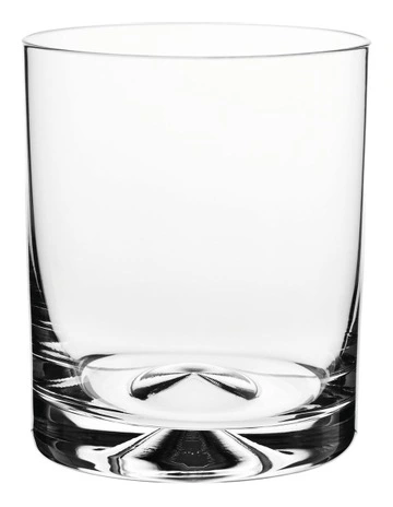 Triad Double Old Fashion Glass Set of 6 in Clear