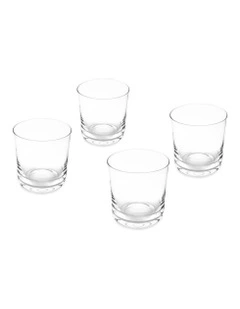 Big Love Top Tumbler Set Of 4 in Clear