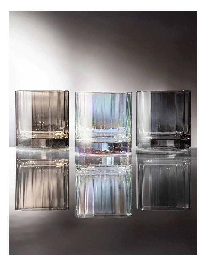 Ava Whisky Glass 4 Pack in Multi image 3