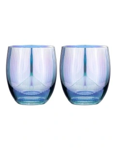 Thalia Pearl Lowball Tumbler Pack Of 2 in Multi
