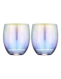 Thalia Lowball Tumbler Pack Of 2 in Opal
