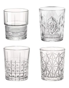 Bartender Mixed Double Old Fashioned 4 Pack in Clear