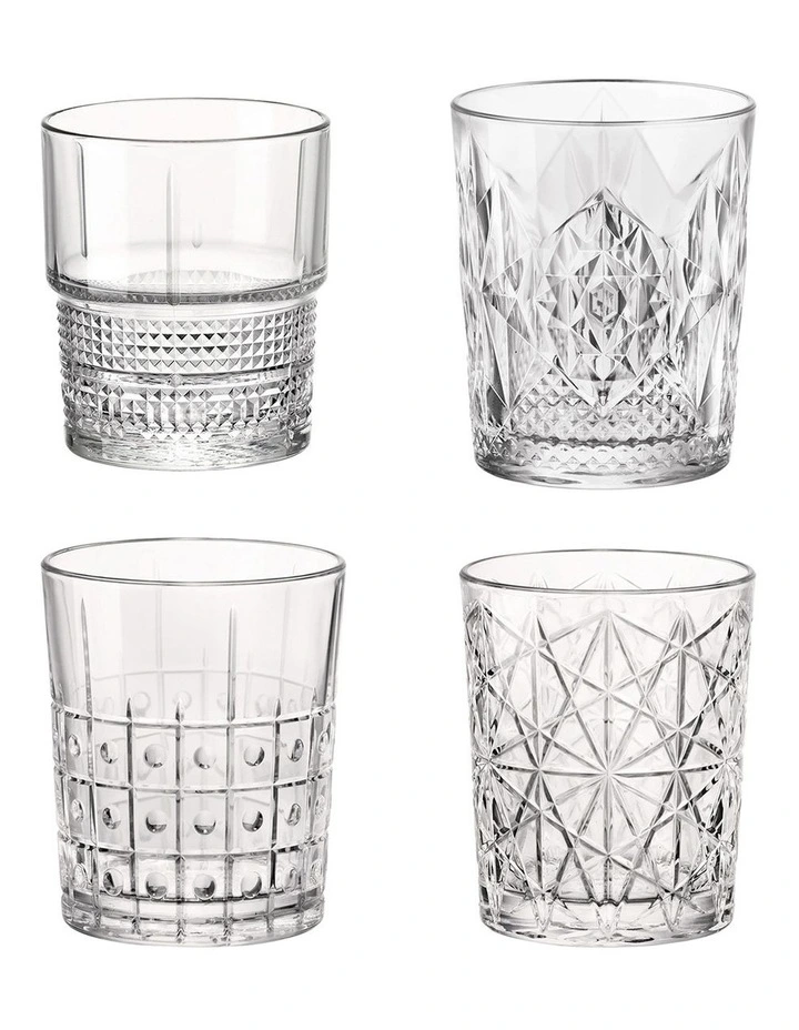 Bartender Mixed Double Old Fashioned 4 Pack in Clear image 1