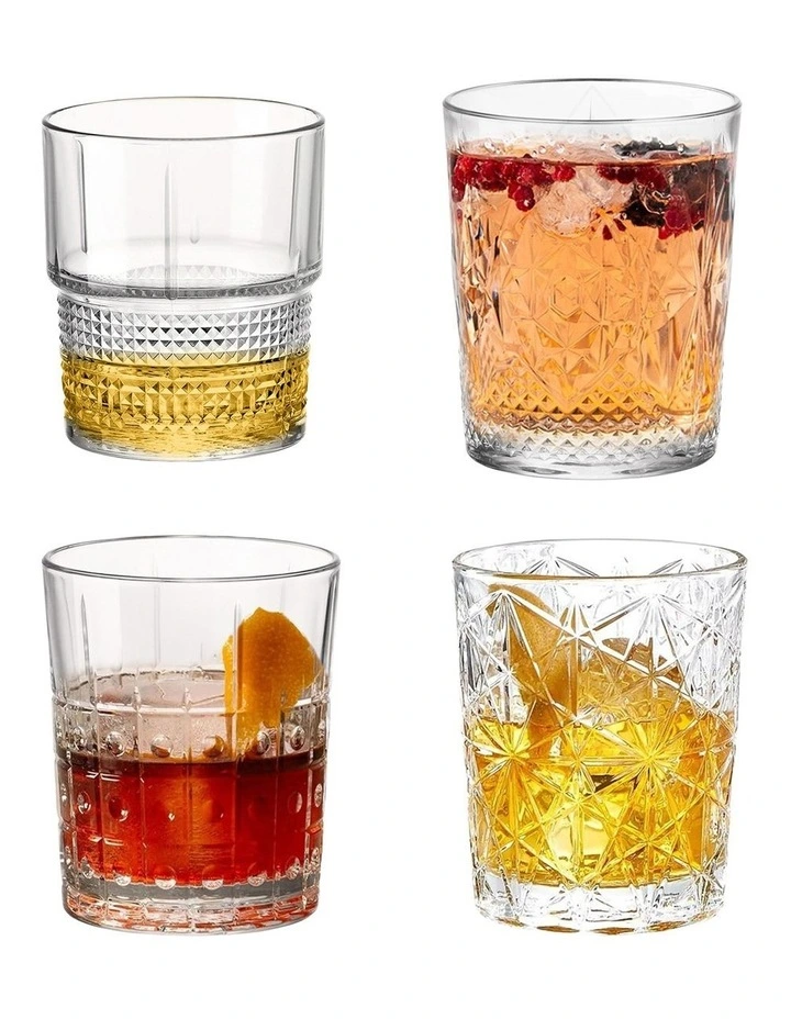 Bartender Mixed Double Old Fashioned 4 Pack in Clear image 2