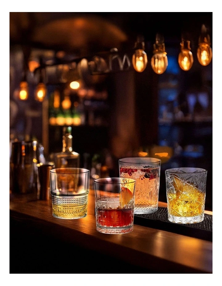 Bartender Mixed Double Old Fashioned 4 Pack in Clear image 3