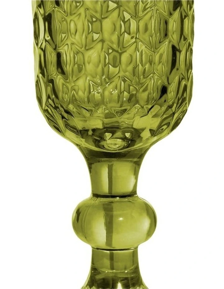 Caterina Champagne Flute 4 Pieces Gift Boxed in Green image 3