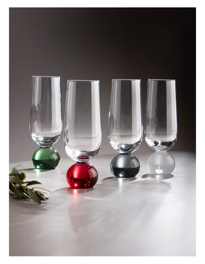 Zephyr Champagne Glass 2 Pack in Ruby image 2