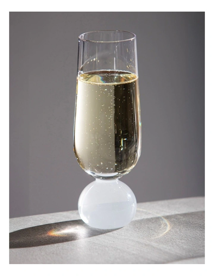 Zephyr Champagne Glass 2 Pack in Ruby image 4