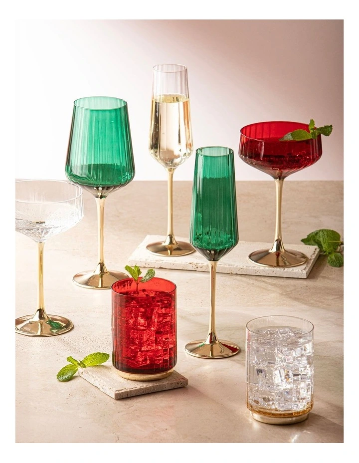 Valentina Champagne Glass 2 Pack in Clear image 2