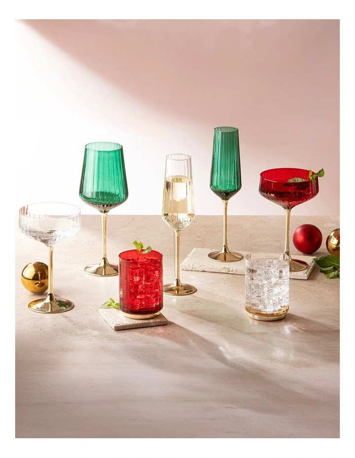 Valentina Champagne Glass 2 Pack in Clear image 3
