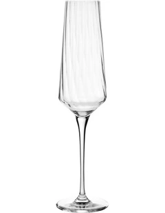 Avant Garde Lumi Flute Set of 6 in Clear