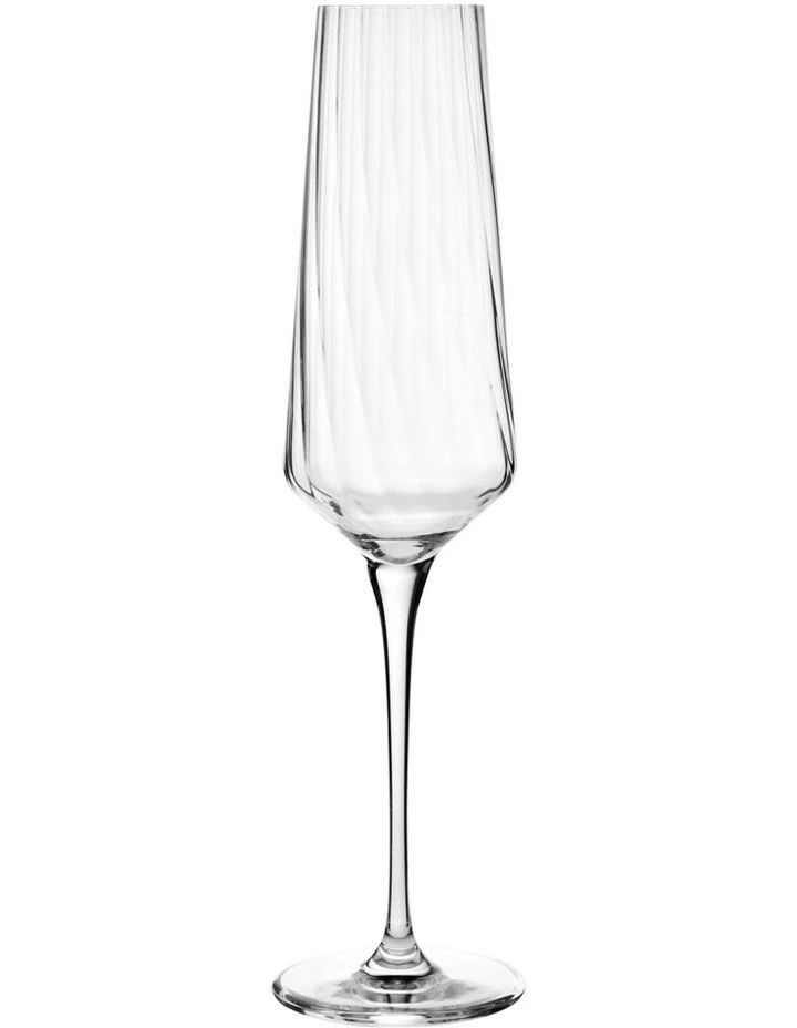 Avant Garde Lumi Flute Set of 6 in Clear image 1