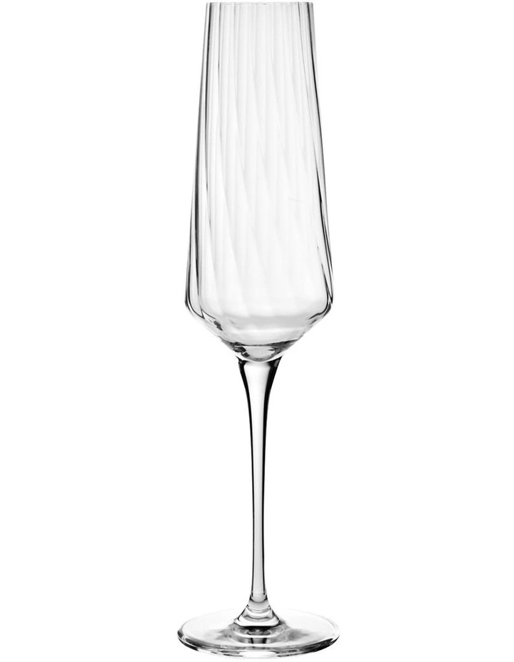 Avant Garde Lumi Flute Set of 6 in Clear image 2