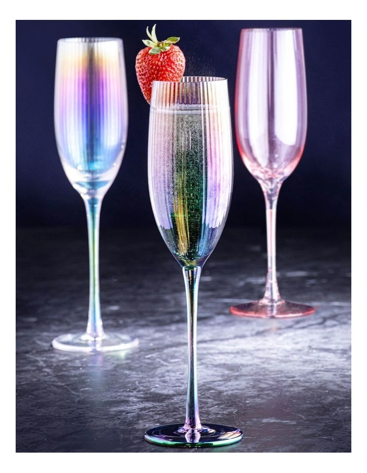 Thalia Champagne Glass Pack Of 2 in Opal image 3