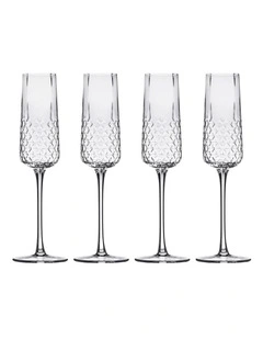 Jasper 4pk Champagne Glass