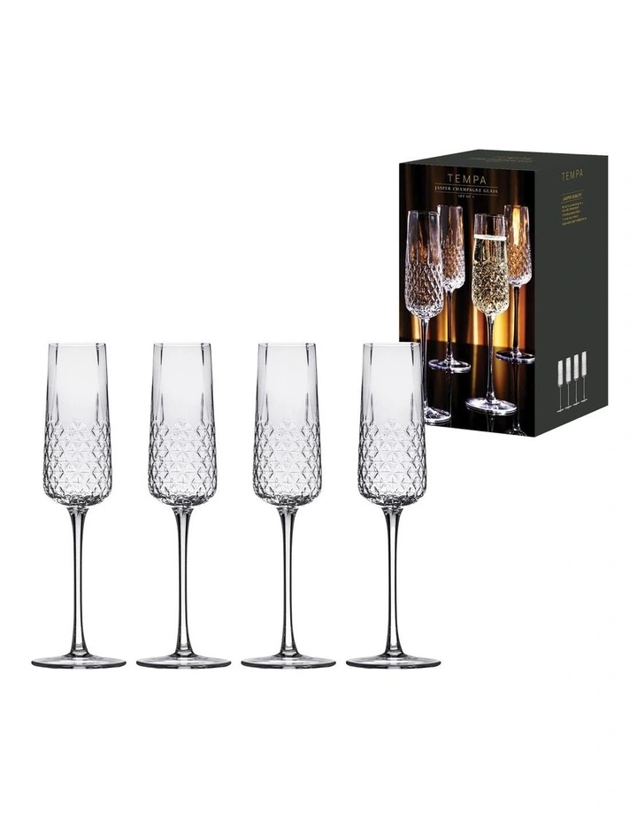 Jasper 4pk Champagne Glass image 2