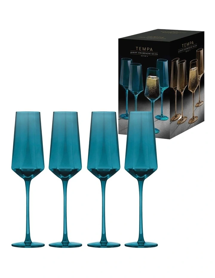 Jaxon Teal 4 pk Champagne Glass image 2