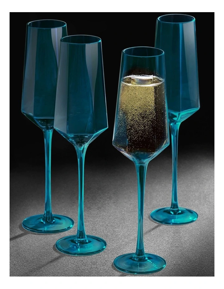 Jaxon Teal 4 pk Champagne Glass image 4
