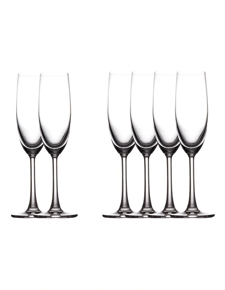 Cosmopolitan Flute Set of 6 160ml Gift Boxed image 1