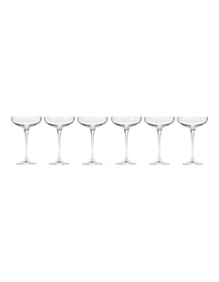 Harmony Champagne Coupe Set of 6 280ml Gift Boxed