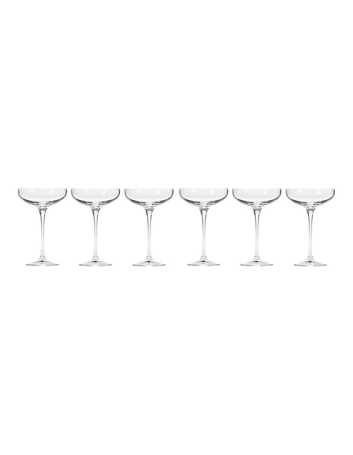 Harmony Champagne Coupe Set of 6 280ml Gift Boxed image 1
