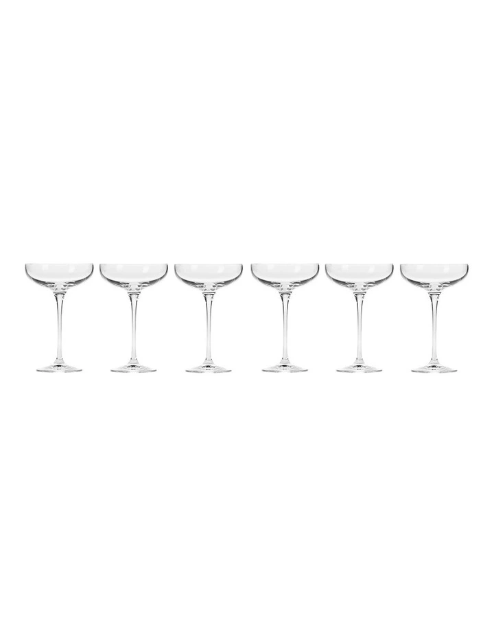 Harmony Champagne Coupe Set of 6 280ml Gift Boxed image 1