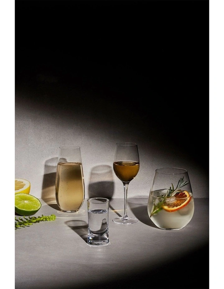 Harmony Stemless Flute Glasses 250ml Set of 6 Gift Boxed image 3