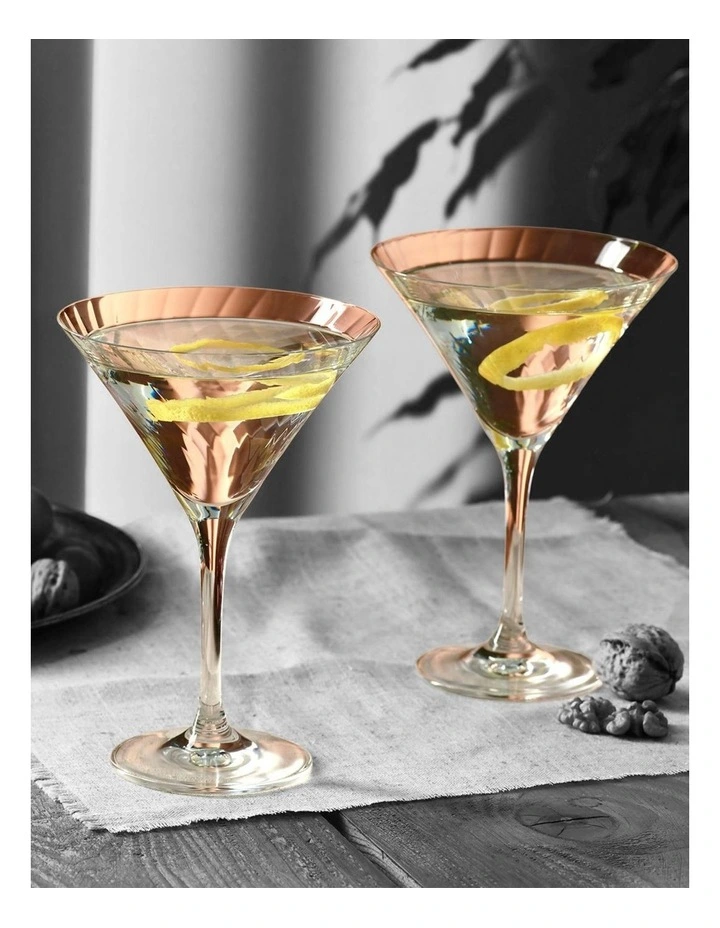 Avant Garde Lumi Martini Set of 6 in Clear image 4