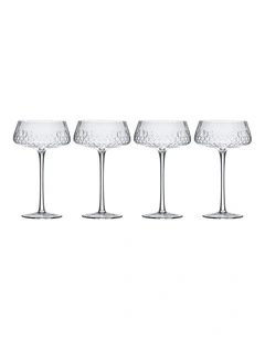 Jasper 4pk Cocktail Glass
