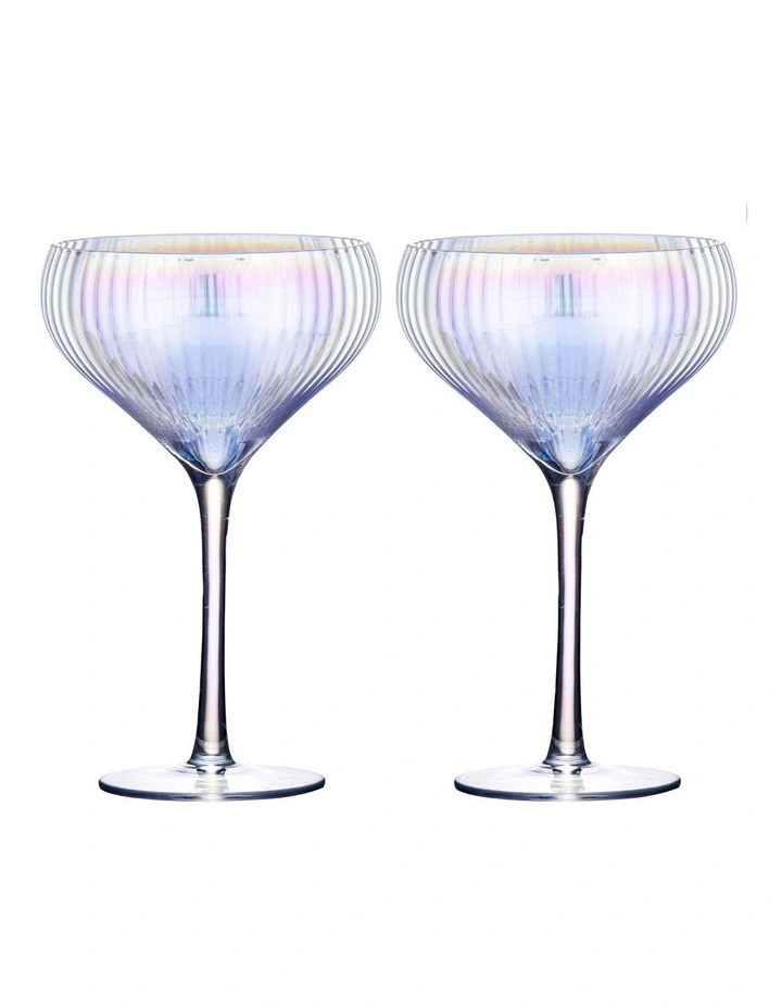 Thalia Opal Cocktail Glass 2 Pack in Opal image 1