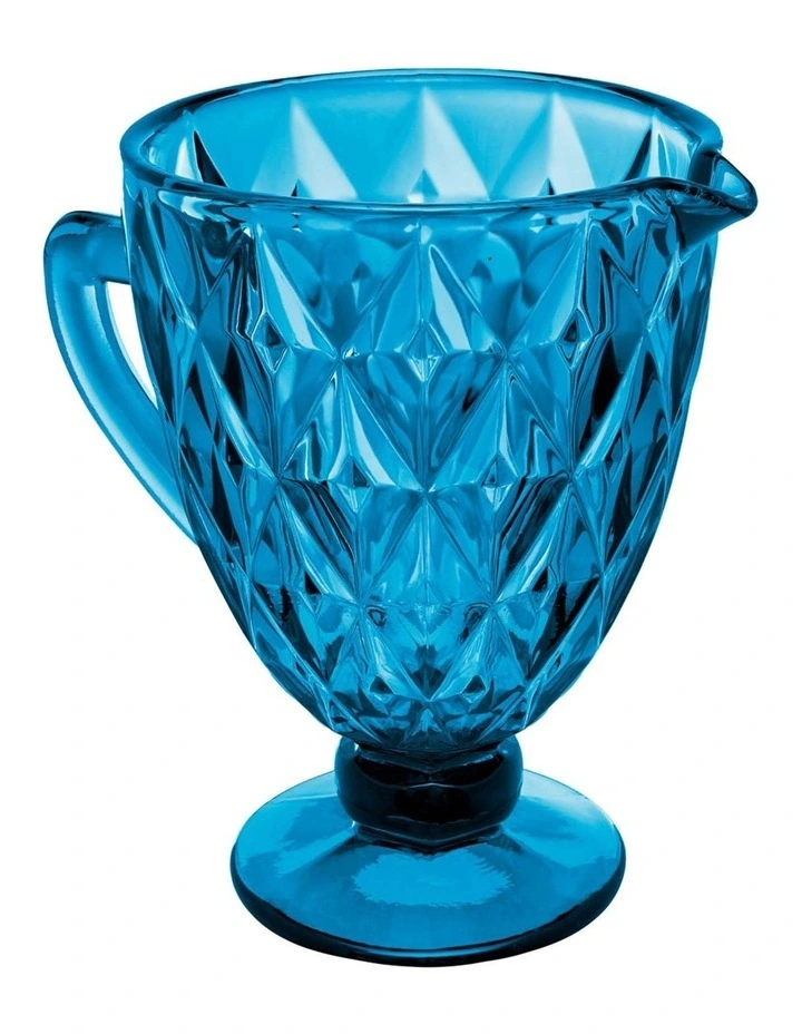 Deanna Glass Jug 1.1L Gift Boxed in Blue image 4