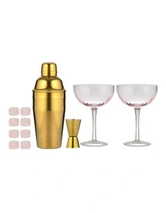 Leila Cocktail Set 12 Piece in Multi