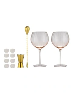 Leila Spritz Set 12 Piece in Multi