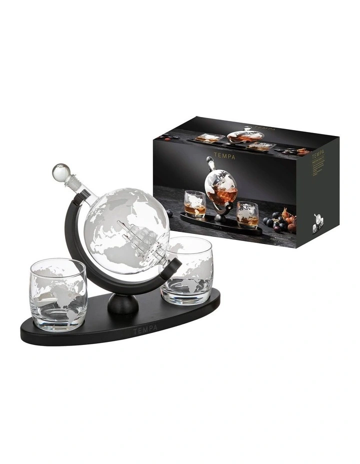 Preston Globe Whisky Set in Clear image 2