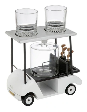 Preston Golf Whisky Set in Clear