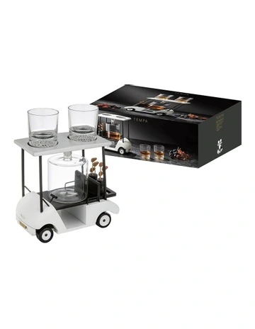 Preston Golf Whisky Set in Clear