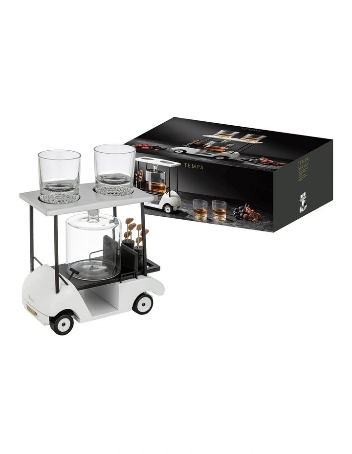 Preston Golf Whisky Set in Clear image 2