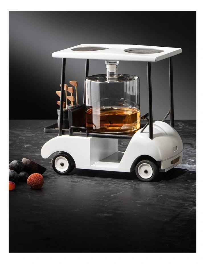 Preston Golf Whisky Set in Clear image 3