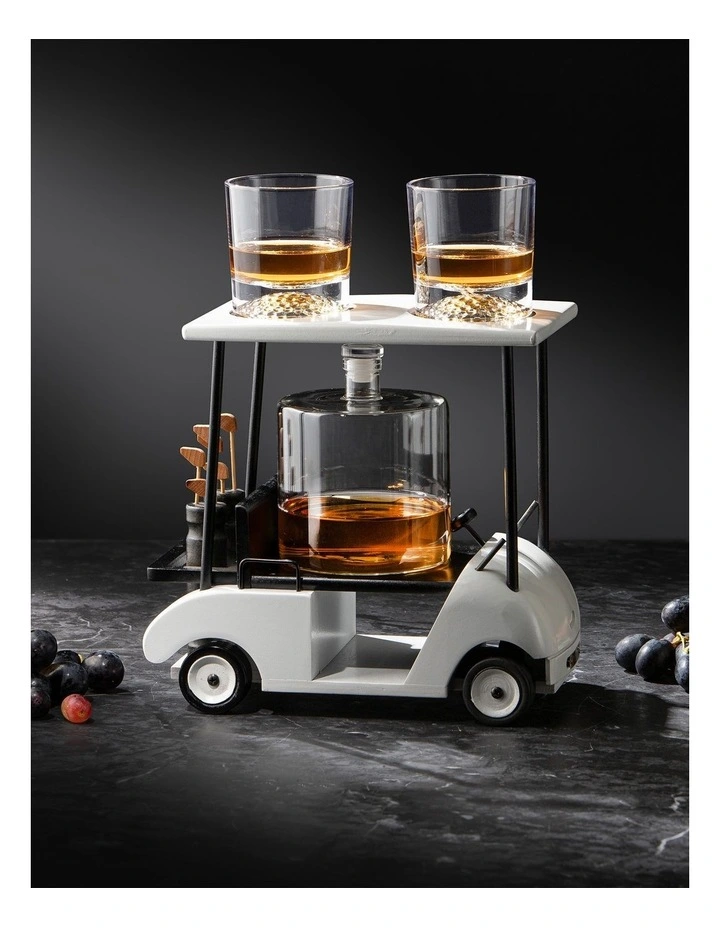 Preston Golf Whisky Set in Clear image 4