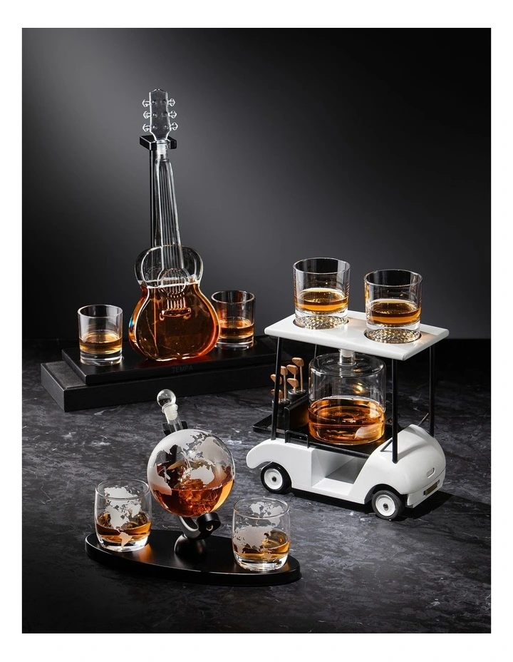 Preston Golf Whisky Set in Clear image 5