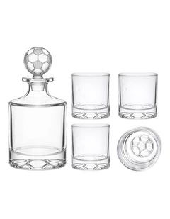 Well Played Soccer 5 Piece Whisky Set