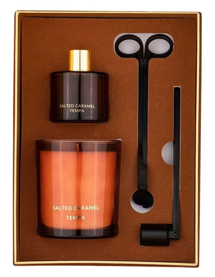 Luna Salted Home Fragrance Complete Gift Set in Caramel image 2