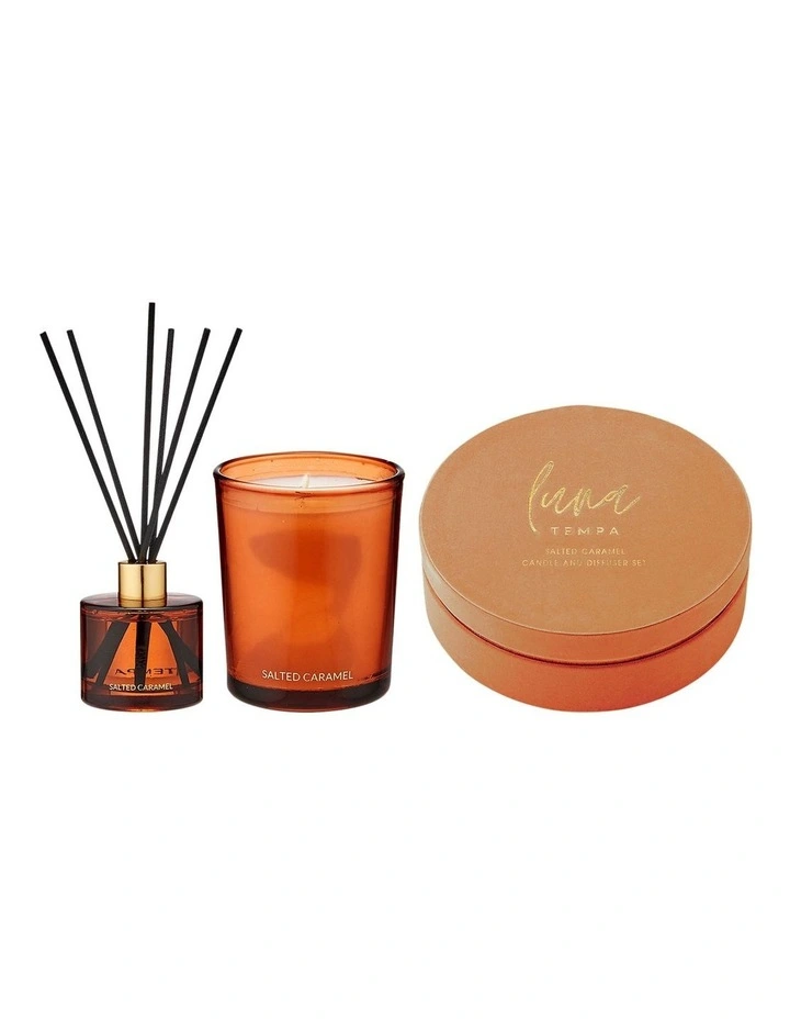Luna Salted Home Fragrance Gift Set in Caramel image 1
