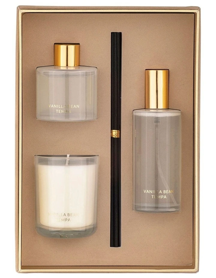 Luna Bean Home Fragrance 3Pieces Gift Set in Vanilla image 2