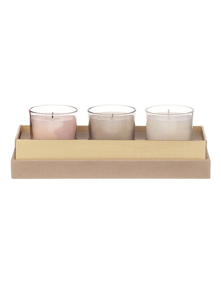 Luna Sweet Mini Candle Gift Set in Assorted image 2