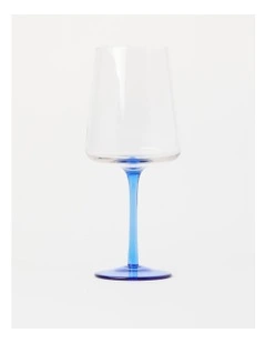 Jordan Wine Glass Set of 4 in Blue
